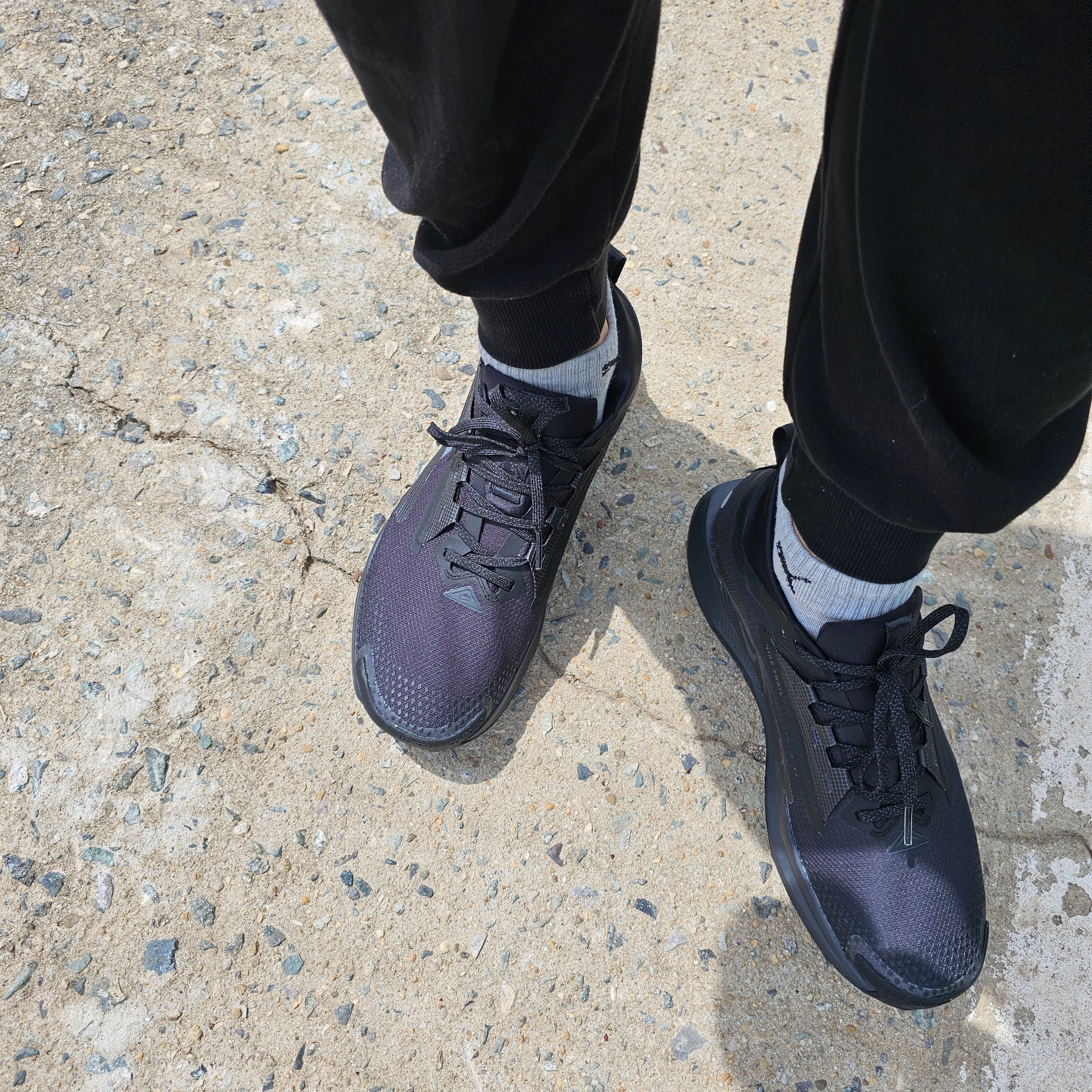 Nike Pegasus Trail 5 Gore-Tex Black 착용 스타일