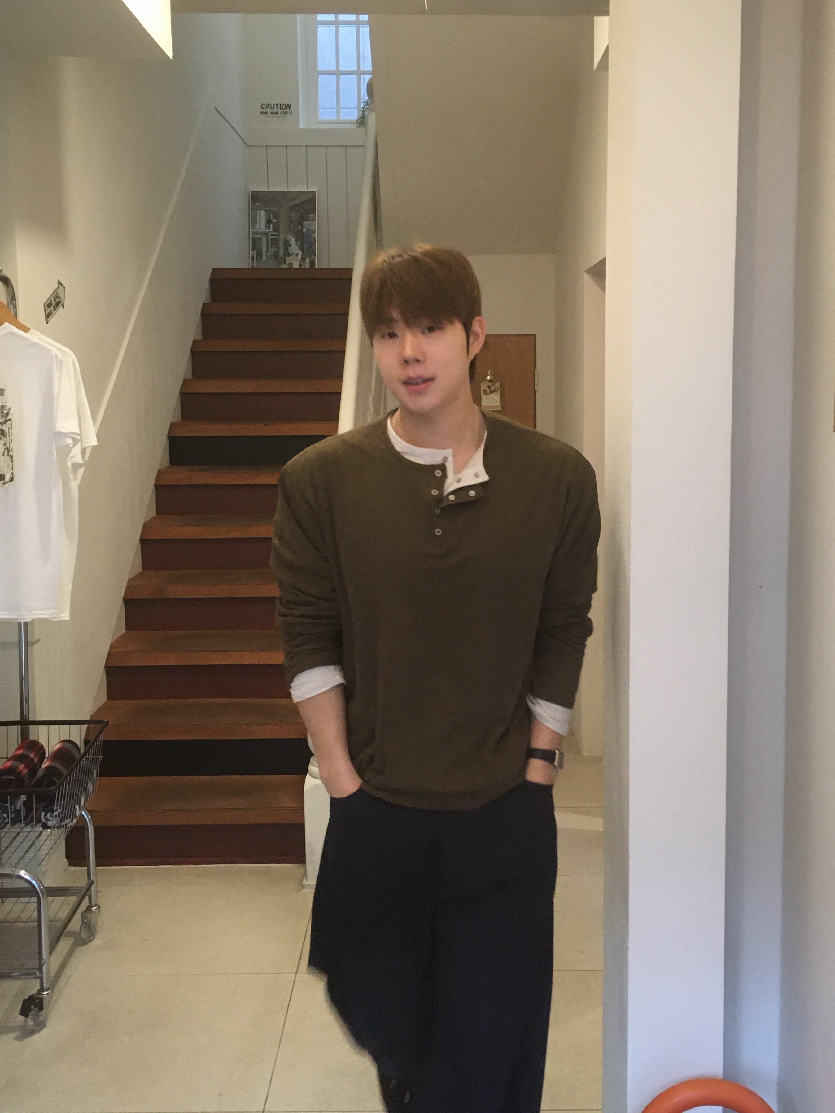 [프리오더] Polyteru Wallabee Shoes Star Dark brown, Casio F-91WM-7 착용 스타일 - 5