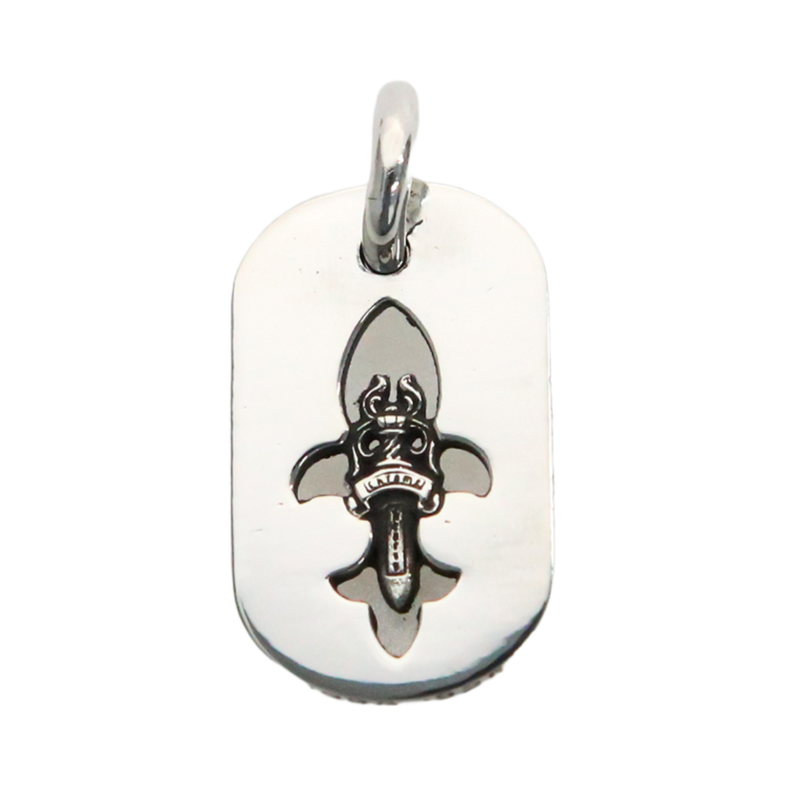 한스룸 크롬하츠 플레어 대거 도그택 스몰(Hansroom Chrome Hearts Fleur Dagger DogTag Small) - 1