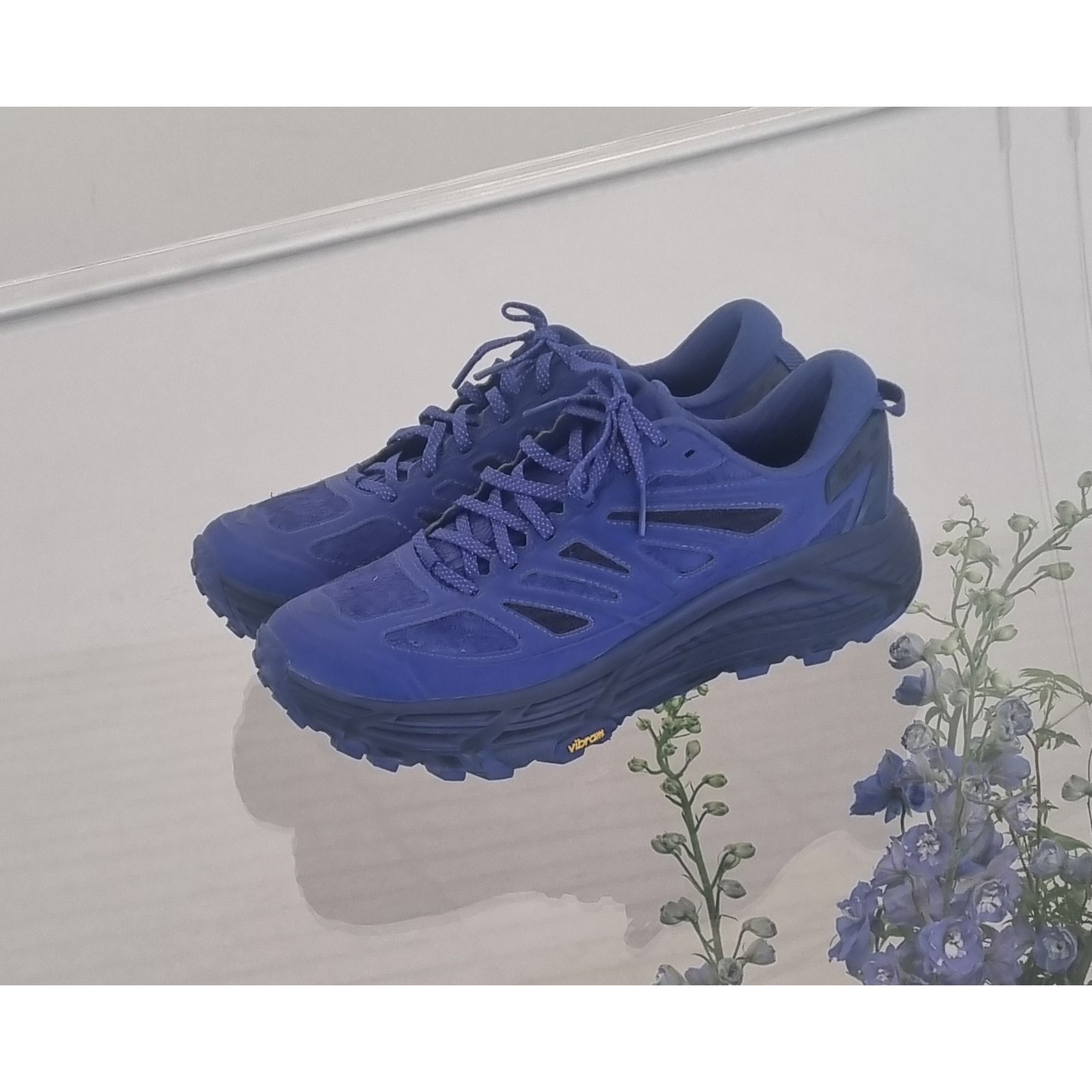 Hoka x Xlim Mafate Speed 2 TS Cobalt Blue 착용 스타일 - 2