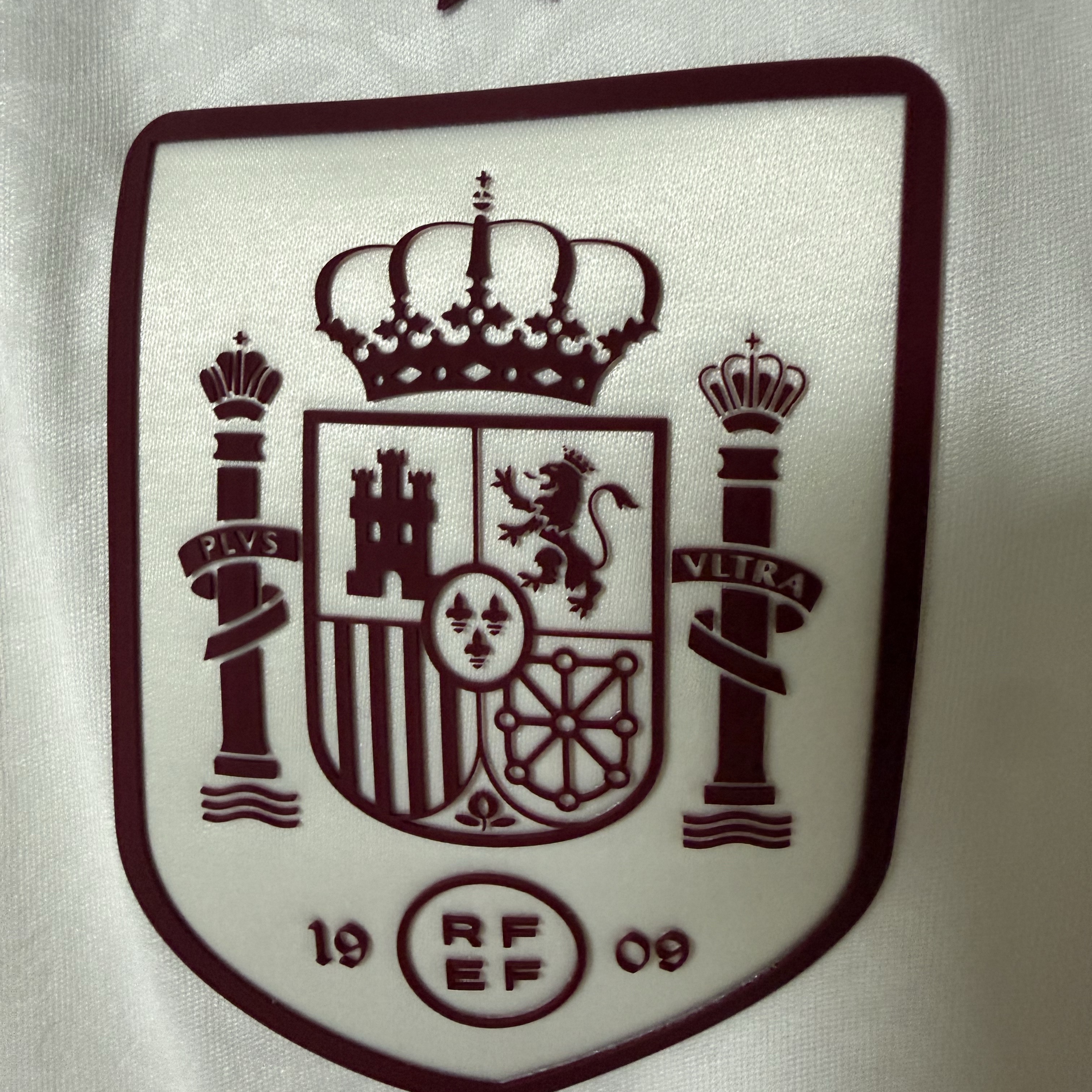 Adidas Spain 2026 Away Jersey Off White - KR Sizing (Non Marking Ver.) 착용 스타일 - 3