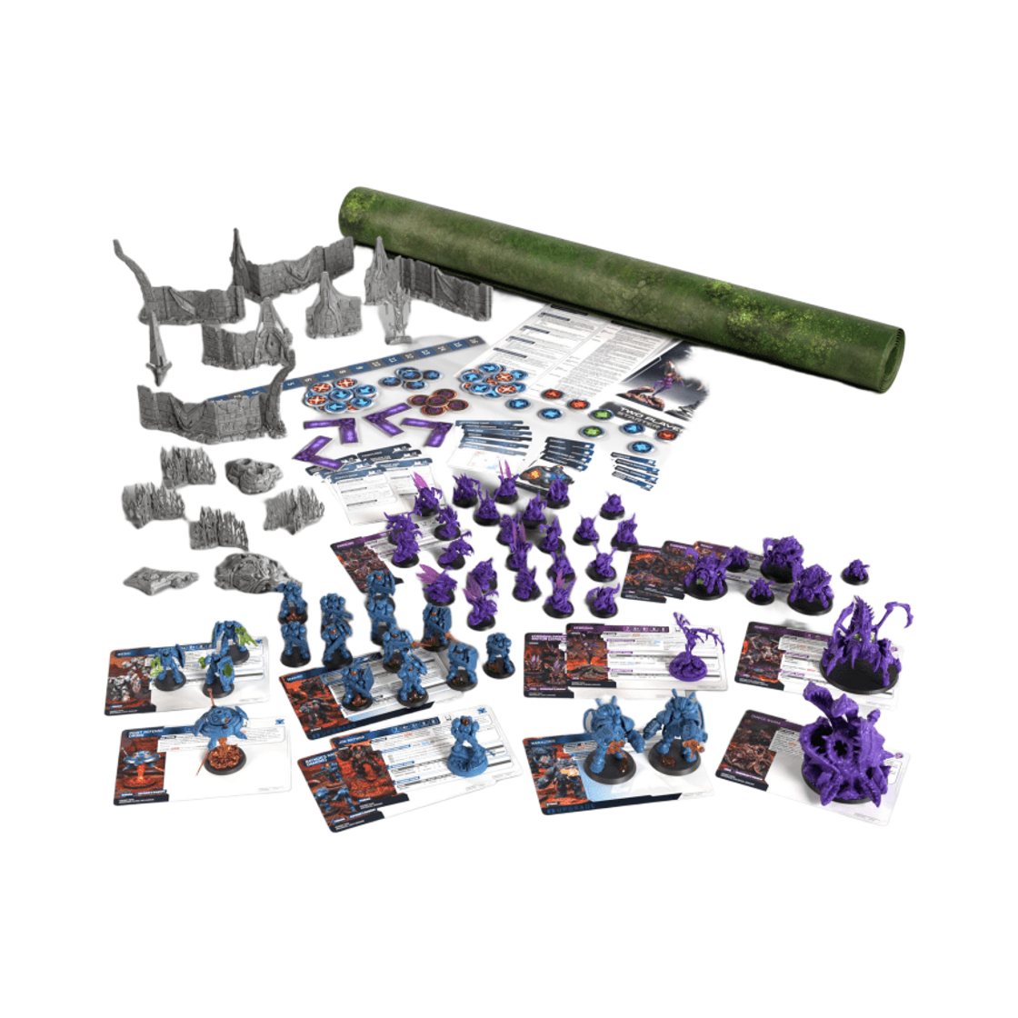 펀포지 스타크래프트 컬렉터블 2인 테란 + 저그 스타터 세트 파운더스 에디션(FUNFORGE Starcraft Collectable Two Player Starter Set Founders Edition) - 3
