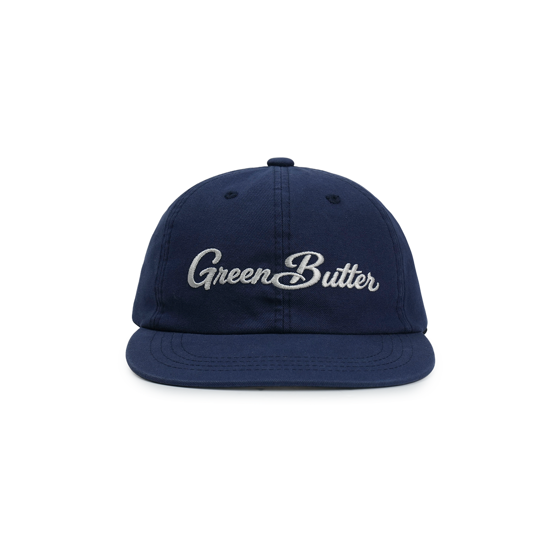 그린버터 레터링 로고 캡 라이트 네이비(Green Butter Lettering Logo Cap Navy)