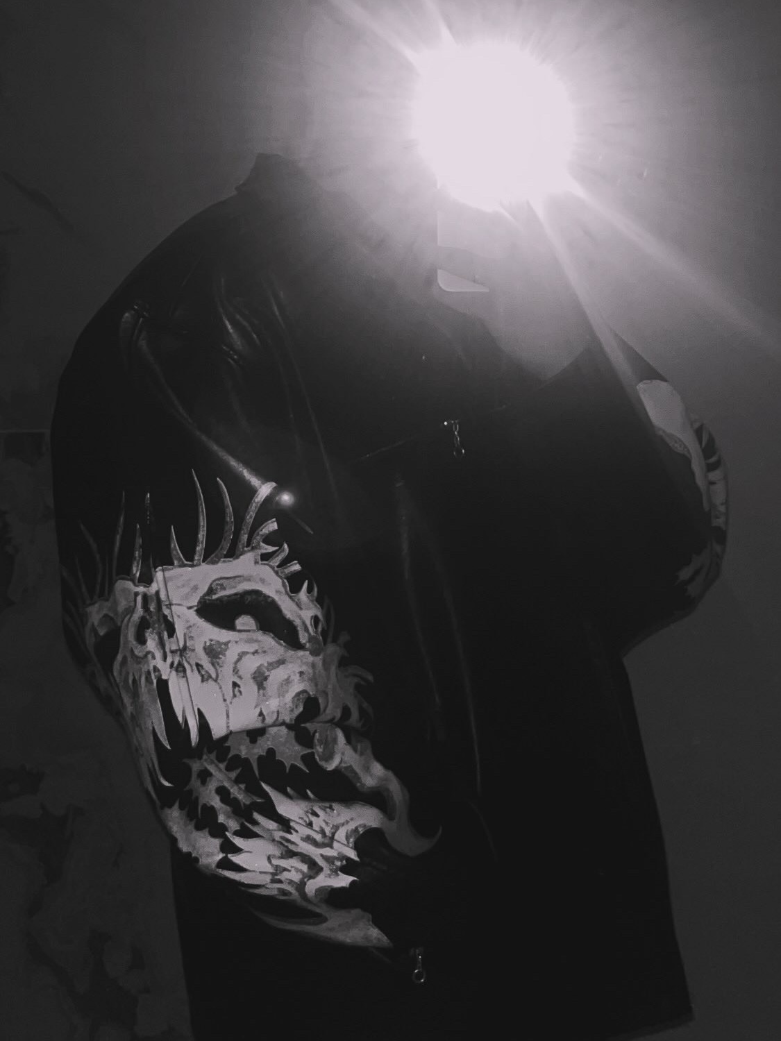 Supreme x Y's by Yohji Yamamoto Leather Jacket Black - 25FW 착용 스타일 - 2