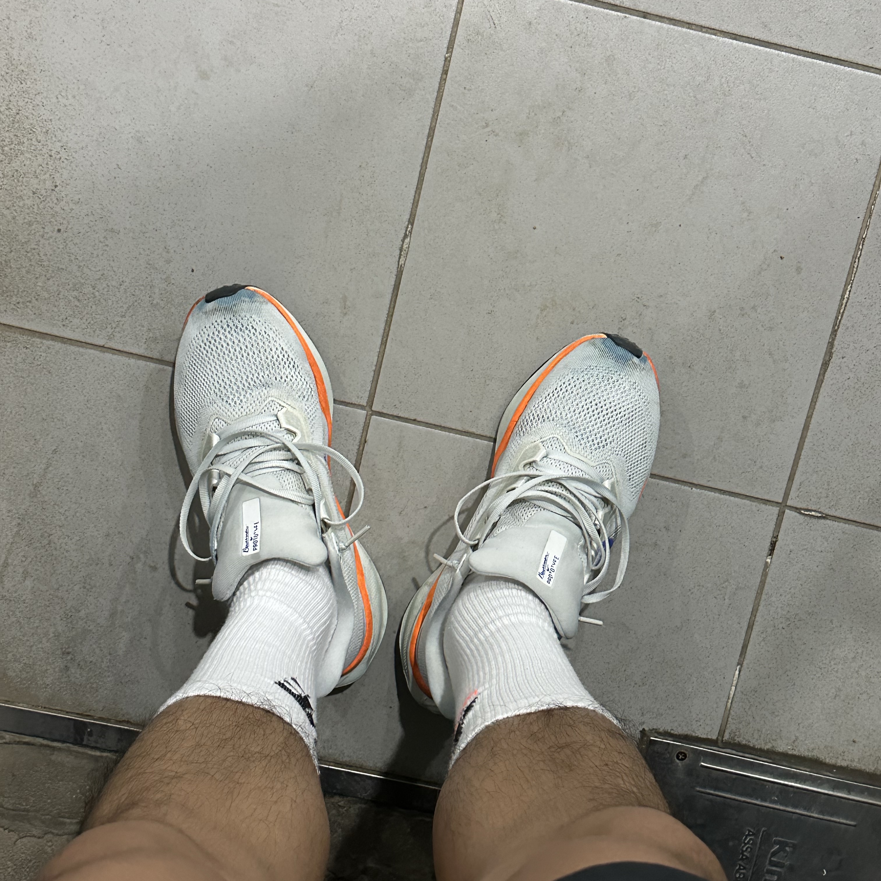 Nike Air Zoom Pegasus 41 Blueprint 착용 스타일