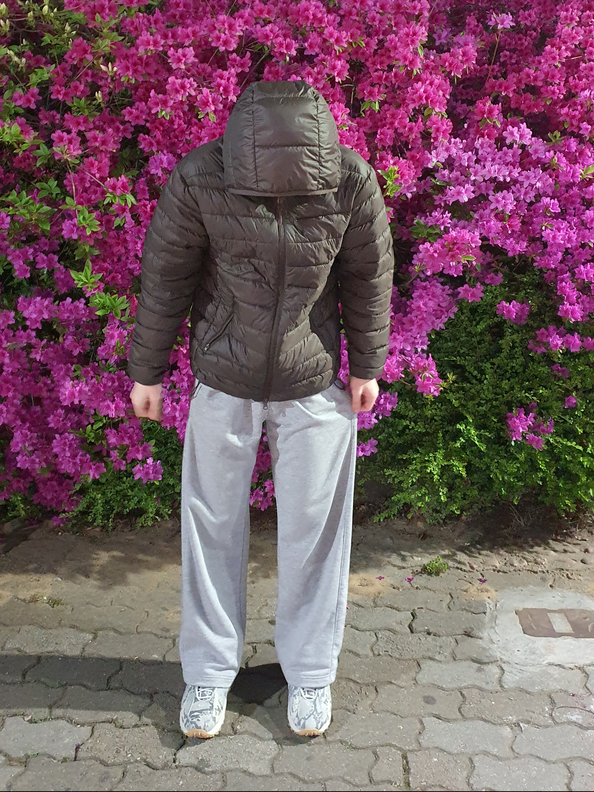 Nike x Drake Nocta Hot Step Air Terra Light Bone, Spao Thin-Light Hooded Jacket Brown 착용 스타일