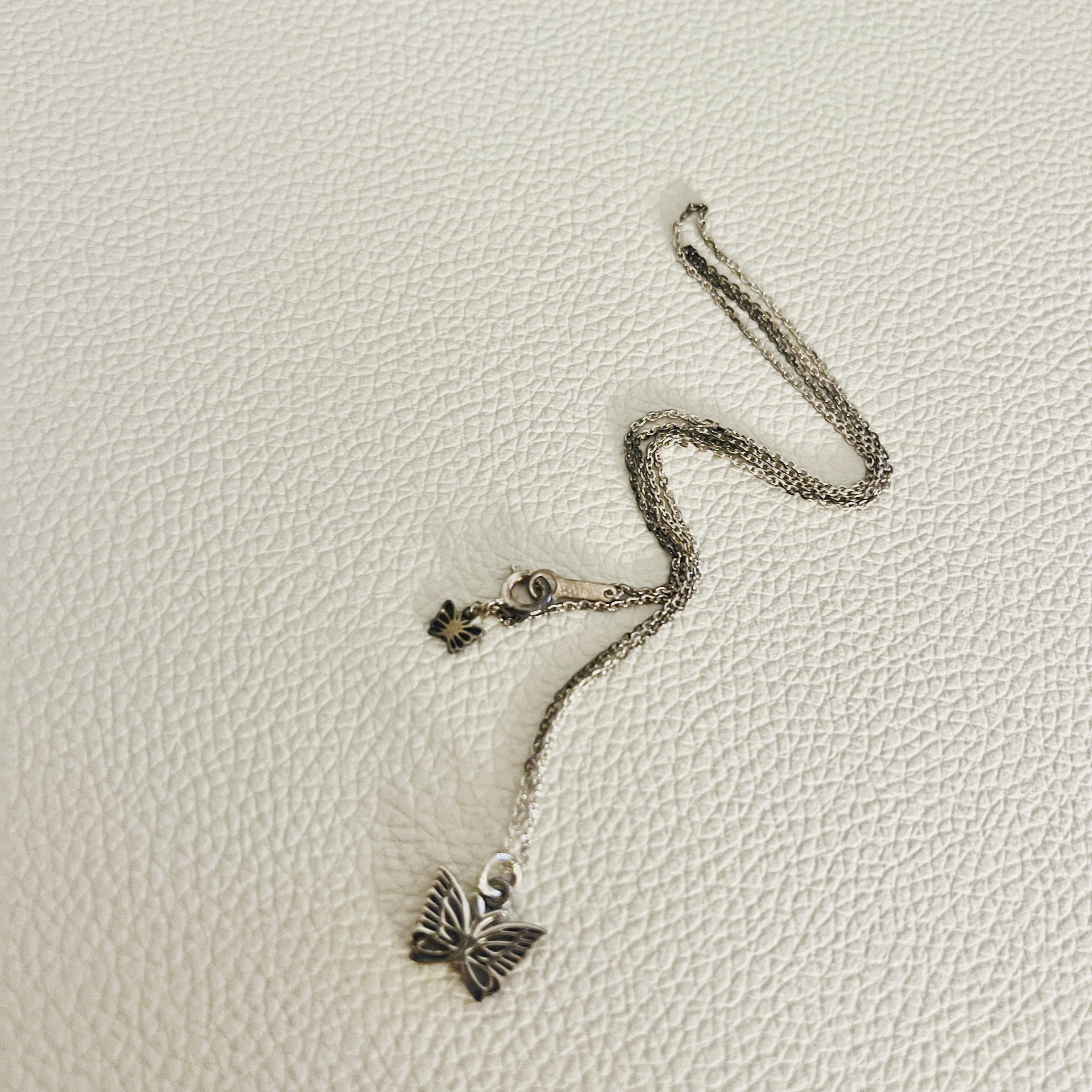 Needles 925 Pendant Necklace Silver (Vintage Ver.) 착용 스타일 - 1