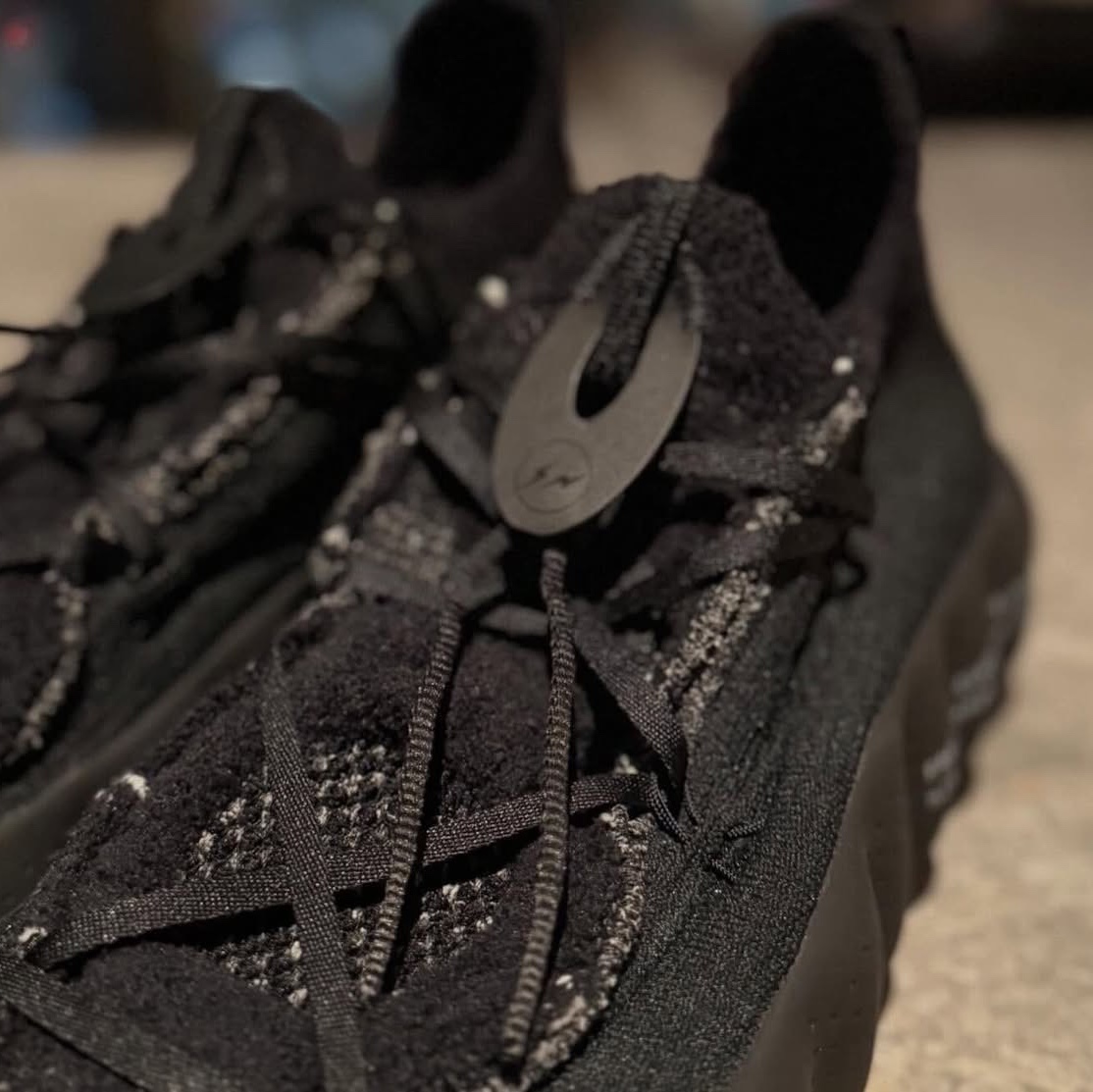Nike x Fragment Mind 002 Black 착용 스타일 - 1