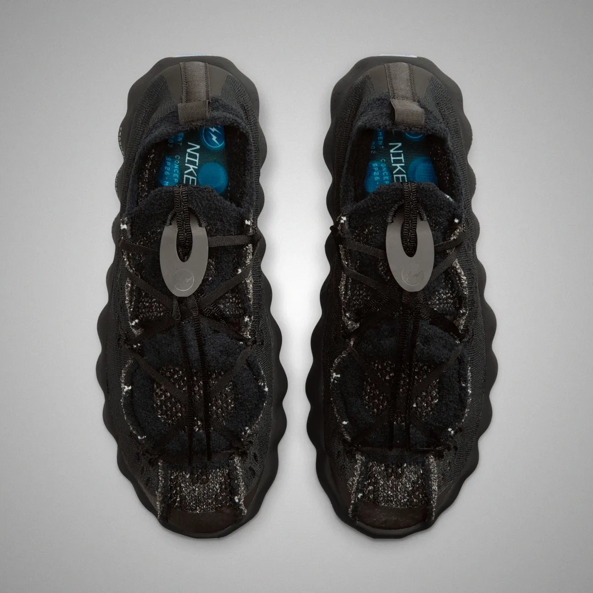 Nike x Fragment Mind 002 Black 착용 스타일 - 6