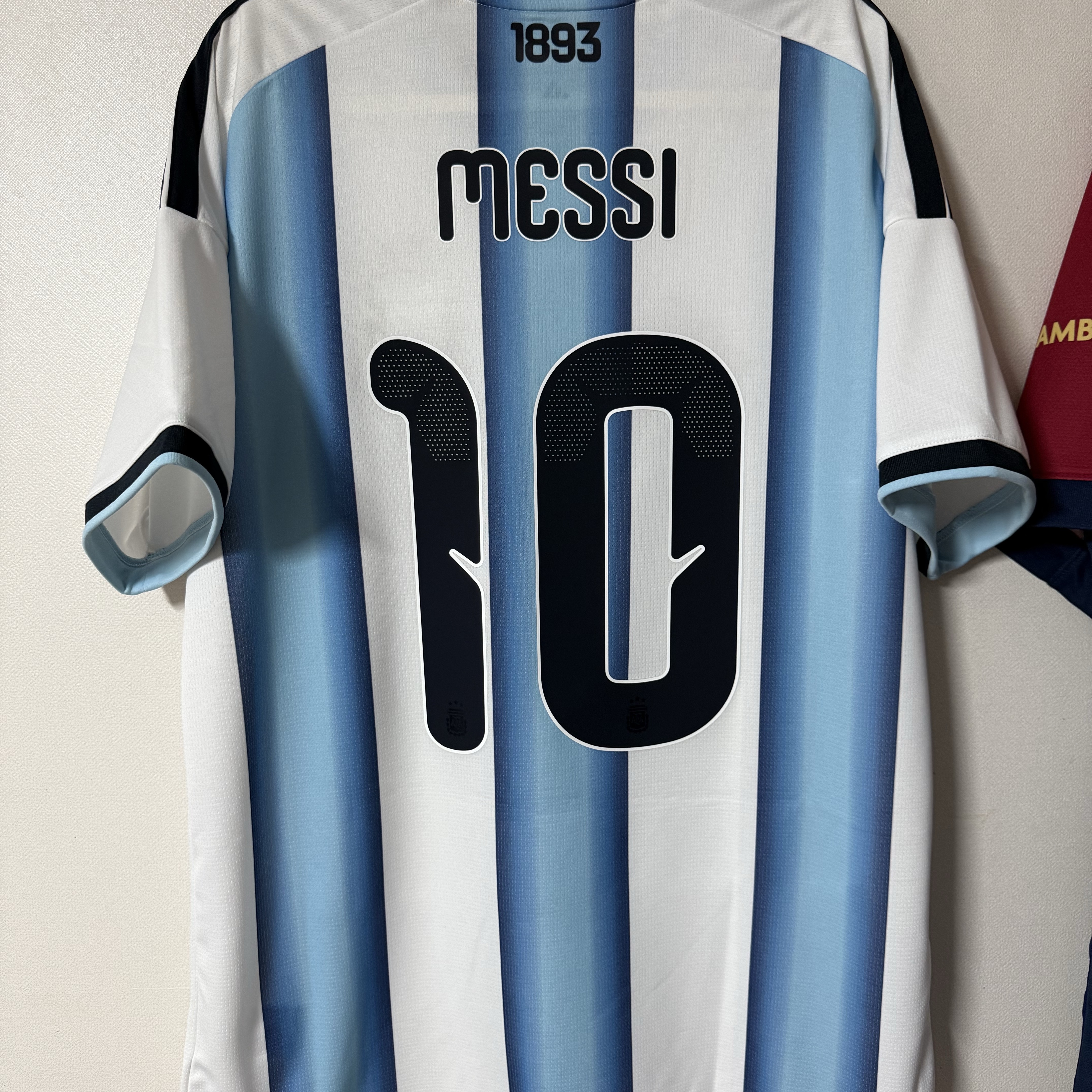 Adidas Argentina 2026 Home Jersey White Icey Blue - KR Sizing (Non Marking Ver.) 착용 스타일 - 1