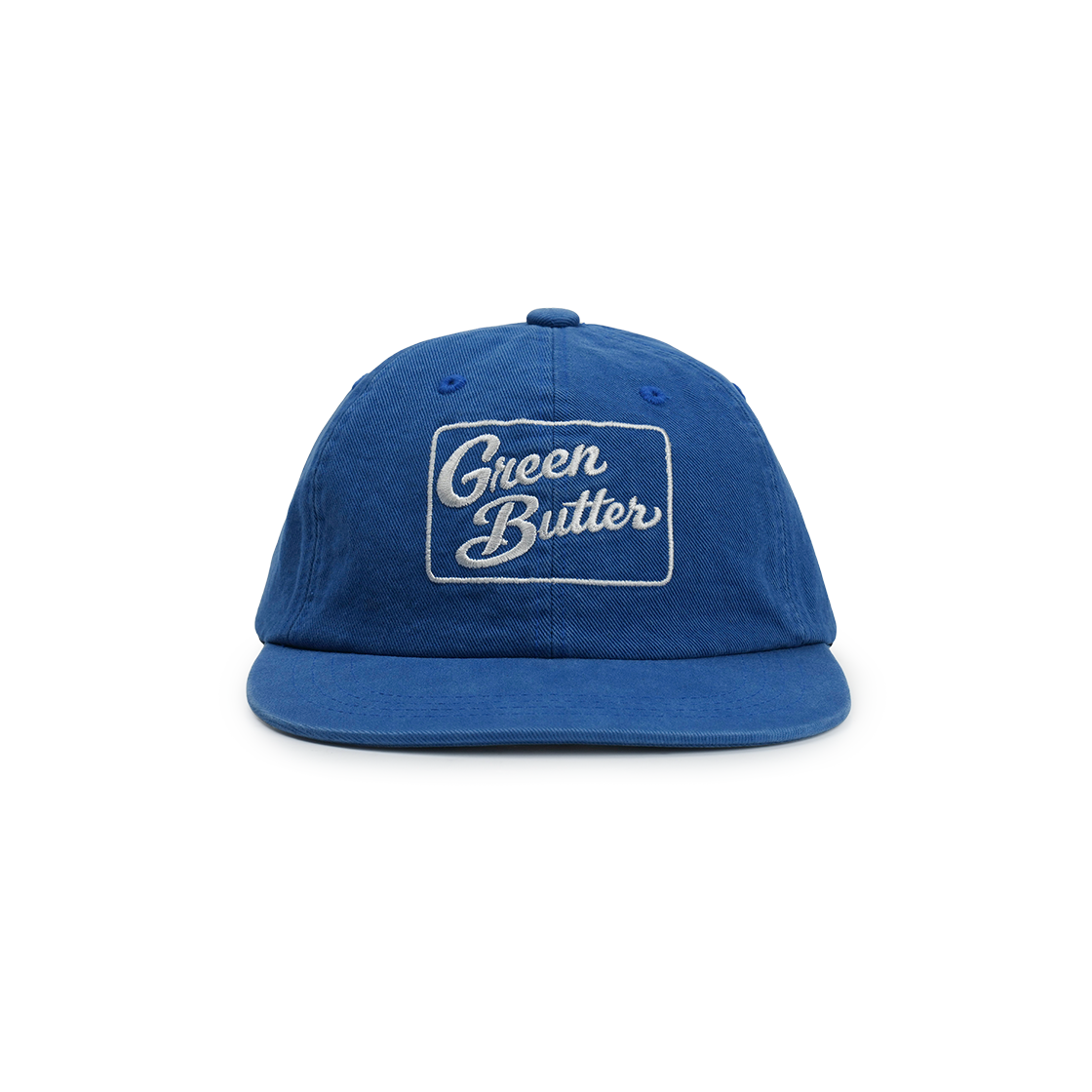 그린버터 워시드 코튼 캡 블루(Green Butter Washed Cotton Cap Blue)
