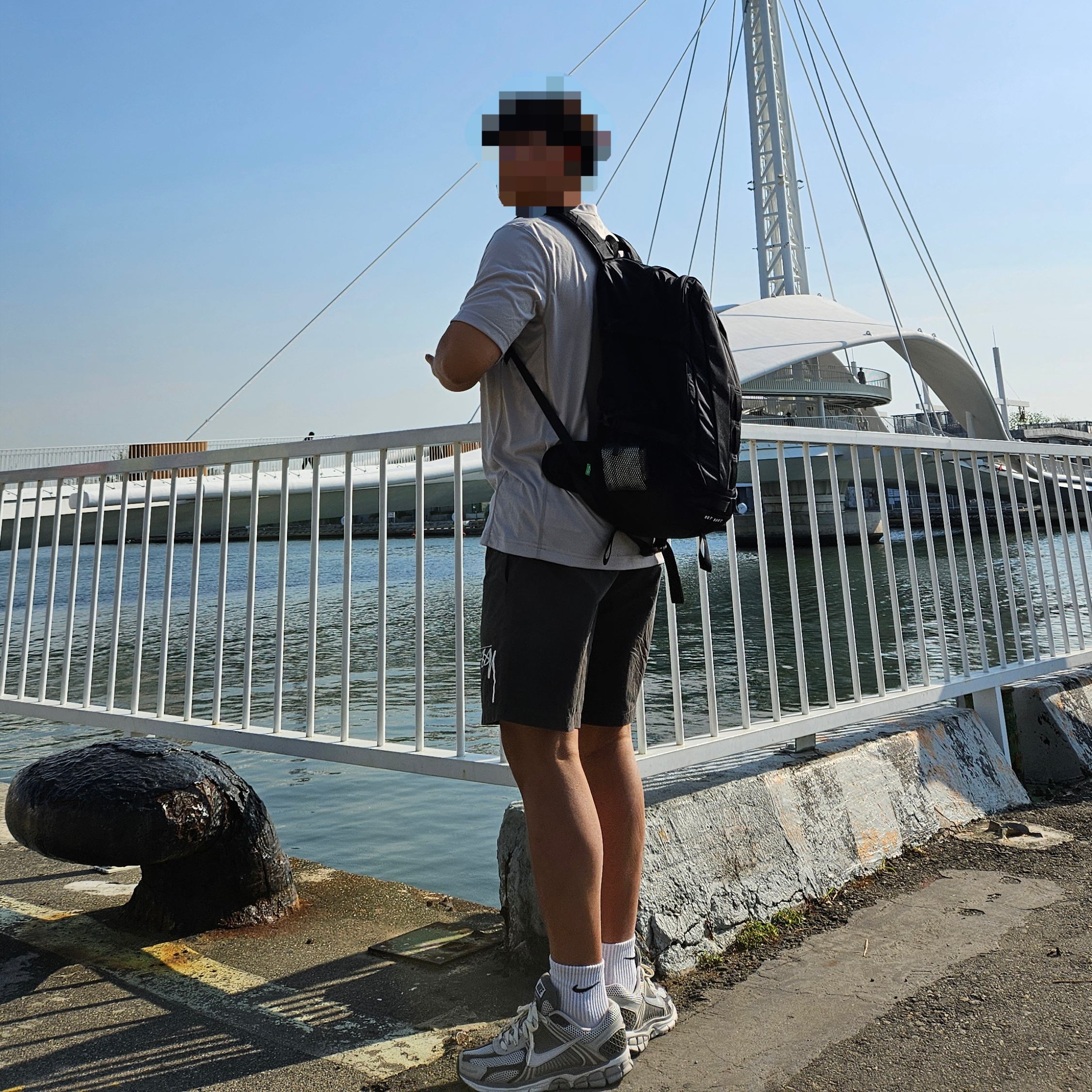 Nike ACG Dri-Fit ADV UV Goat Rocks T-Shirt Light Iron Ore Summit White - Asia, Stussy Big Basic Water Shorts Black 착용 스타일