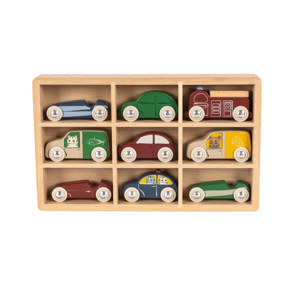 콩제슬래드 미니카 멀티(Konges Sløjd Mini Cars Fsc Multi) - 1