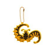 K-Heritage 2026 K-Royal Culture Festival Safety Keyring with Jagyeongjeon Chimney Motif Bat