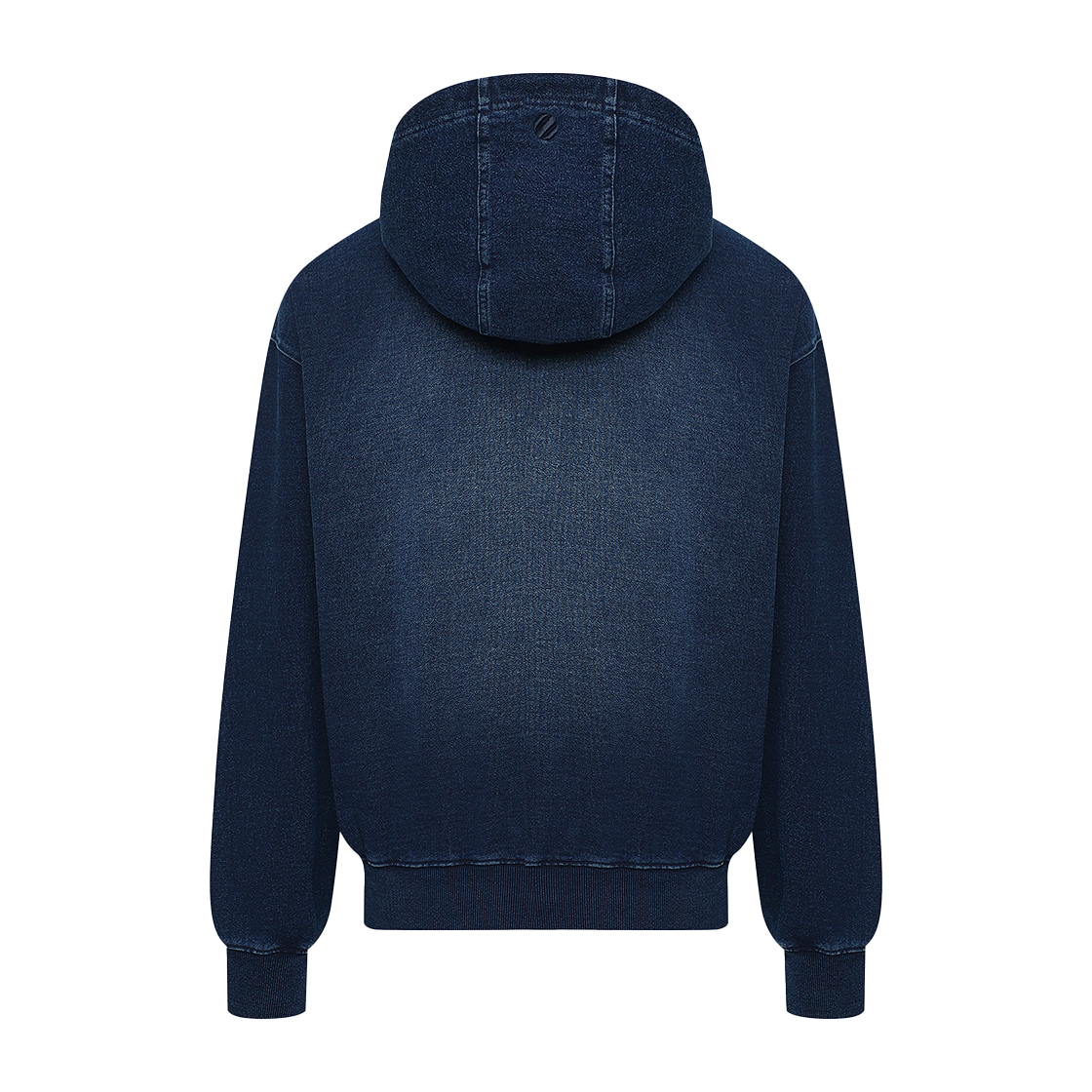 유에프씨 스포츠 데님라이크 오버핏 후드집업 인디고 U2TTX1305ID(UFC SPORT Denim-Like Oversized Fit Hoodie Zip-Up Indigo) - 3