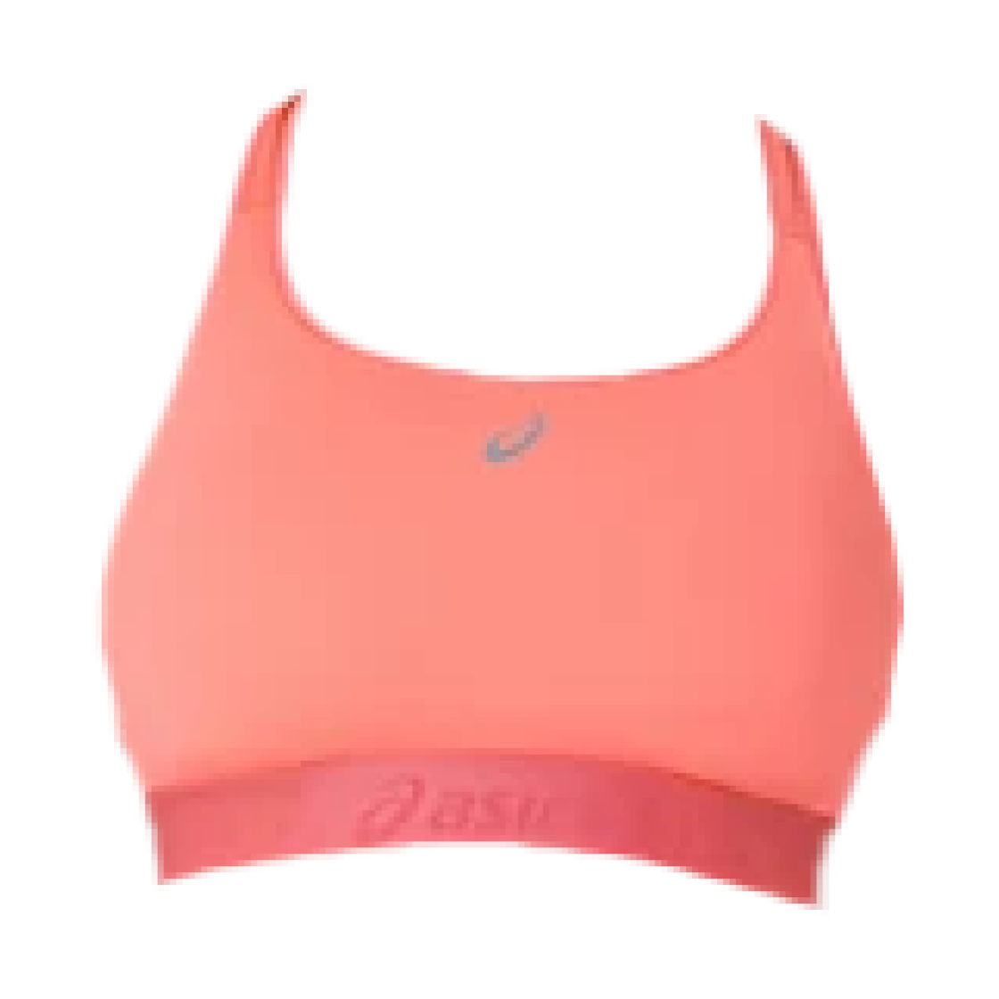 (W) 아식스 로드 컴프레션 브라 탑 선 코럴((W) Asics Road Compression Bra Top Sun Coral) - 1