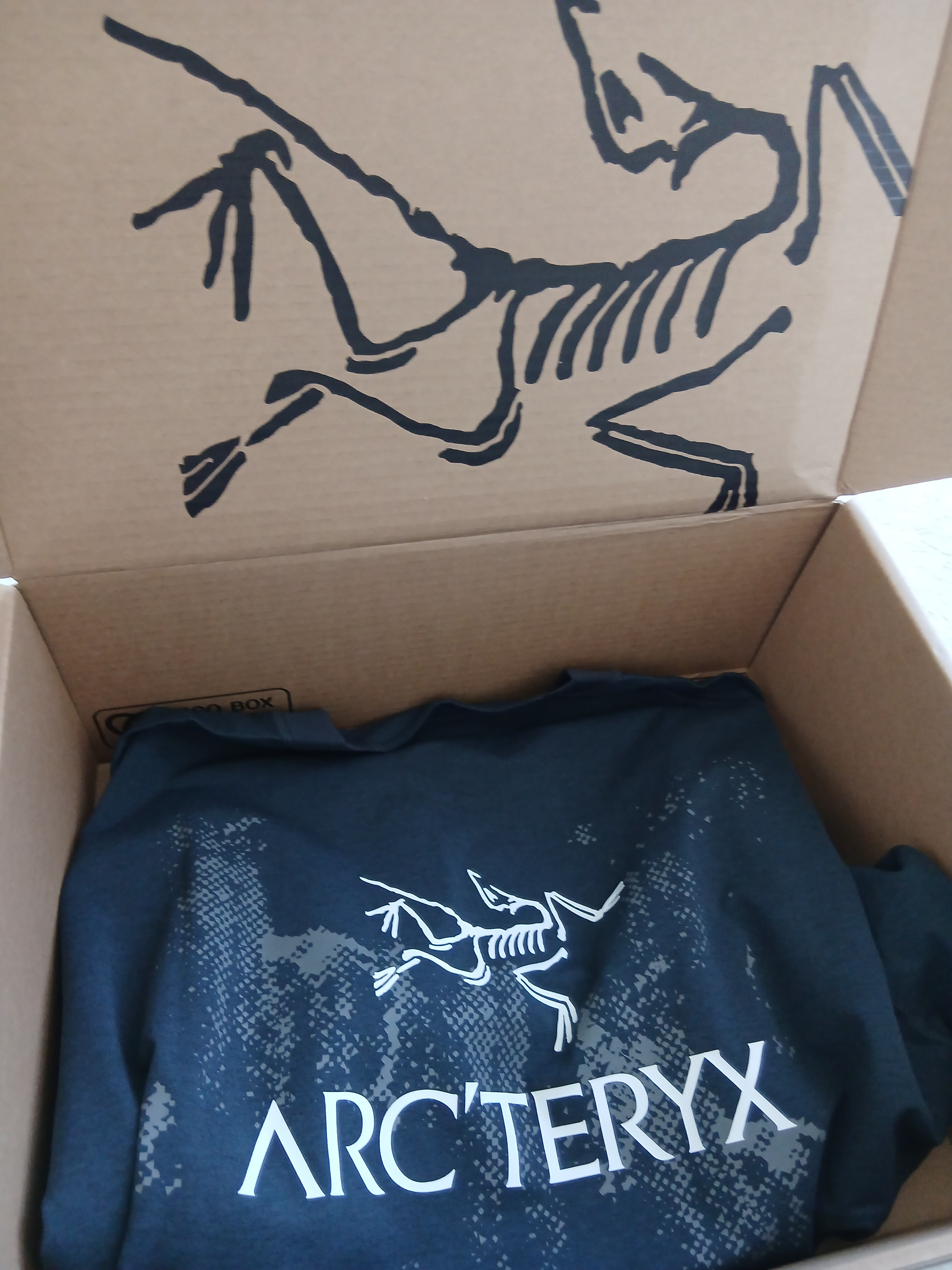 Arc'teryx Envoy Grand Wall SS T-Shirt Orion 착용 스타일 - 1
