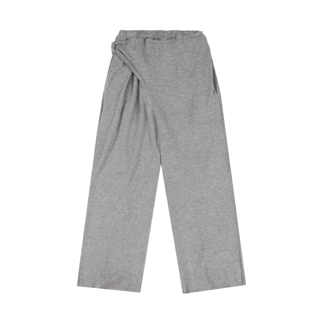 산시 릴렉스드 랩 이지 팬츠 그레이(SANSI Relaxed Wrap Easy Pants Gray)