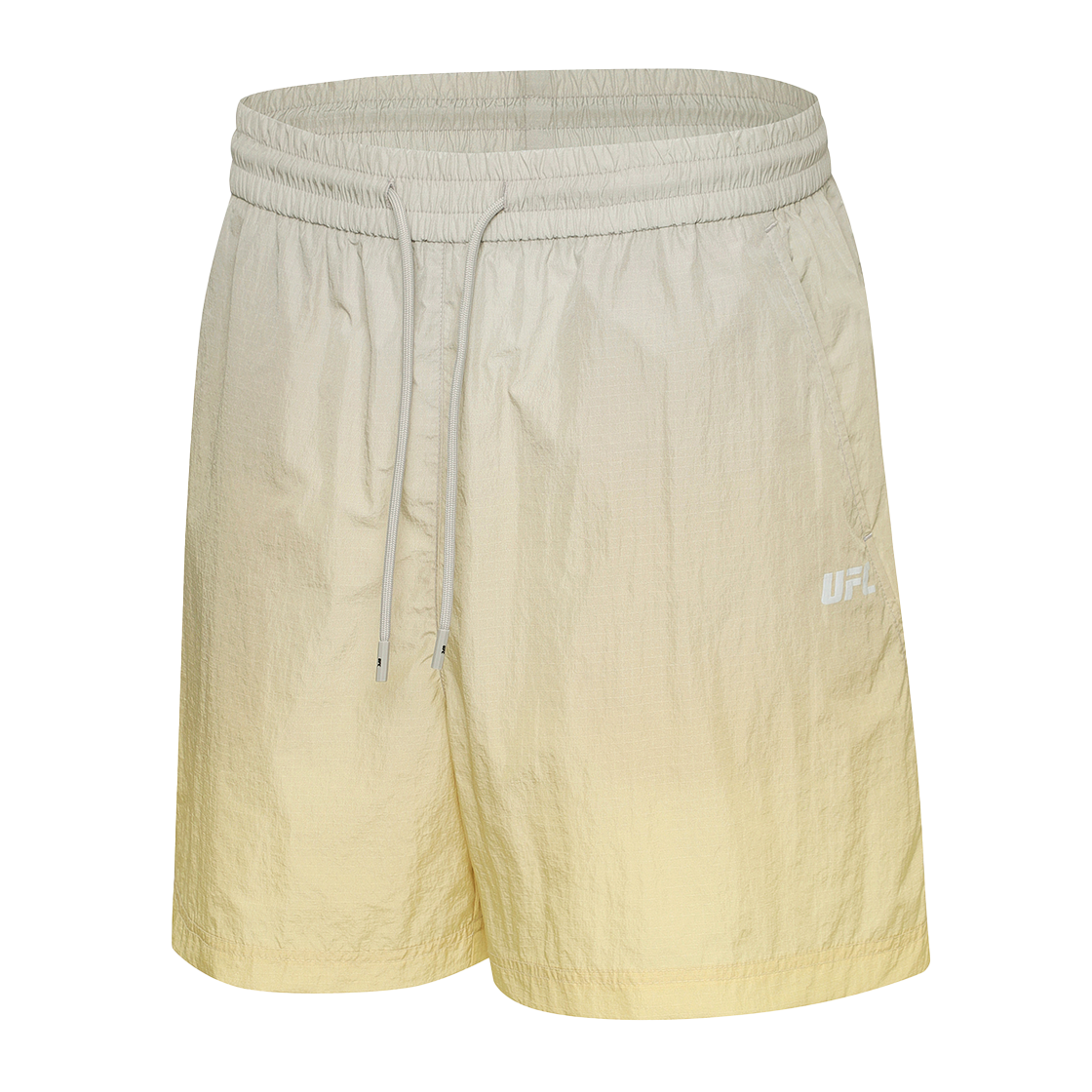 U2TPX2302YE UFC SPORT Gradation Relaxed Fit Short Pants Yellow