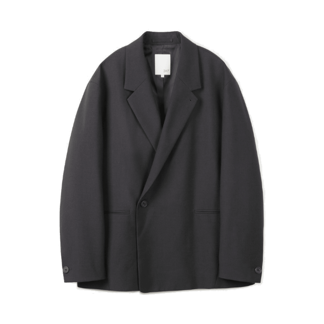 24/7 시리즈 스테디 컴포트 셋업 더블 자켓 다크 그레이(24/7 series Steady Comfort Set-Up Double Jacket Dark Gray)