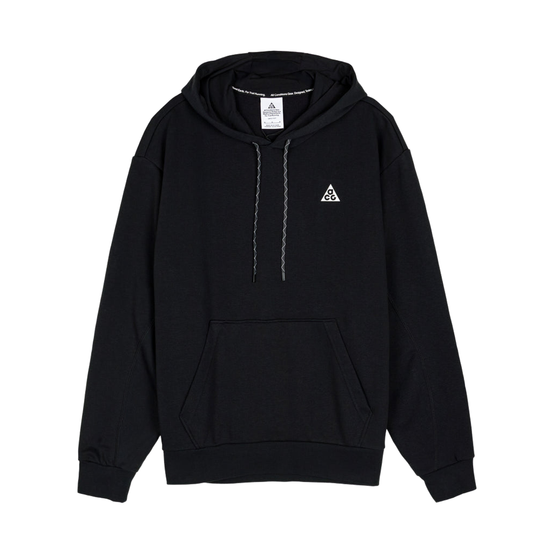 IO9668-010 Nike ACG Magic Hour Dri-Fit Trail Hoodie Black Summit White - Asia
