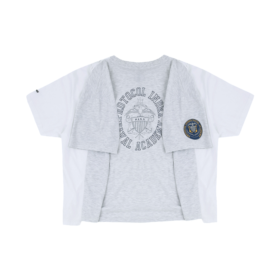 프로토콜 인덱스 포 핸즈 티셔츠 화이트(Protocol Index Four Hands T-Shirt White) - 2