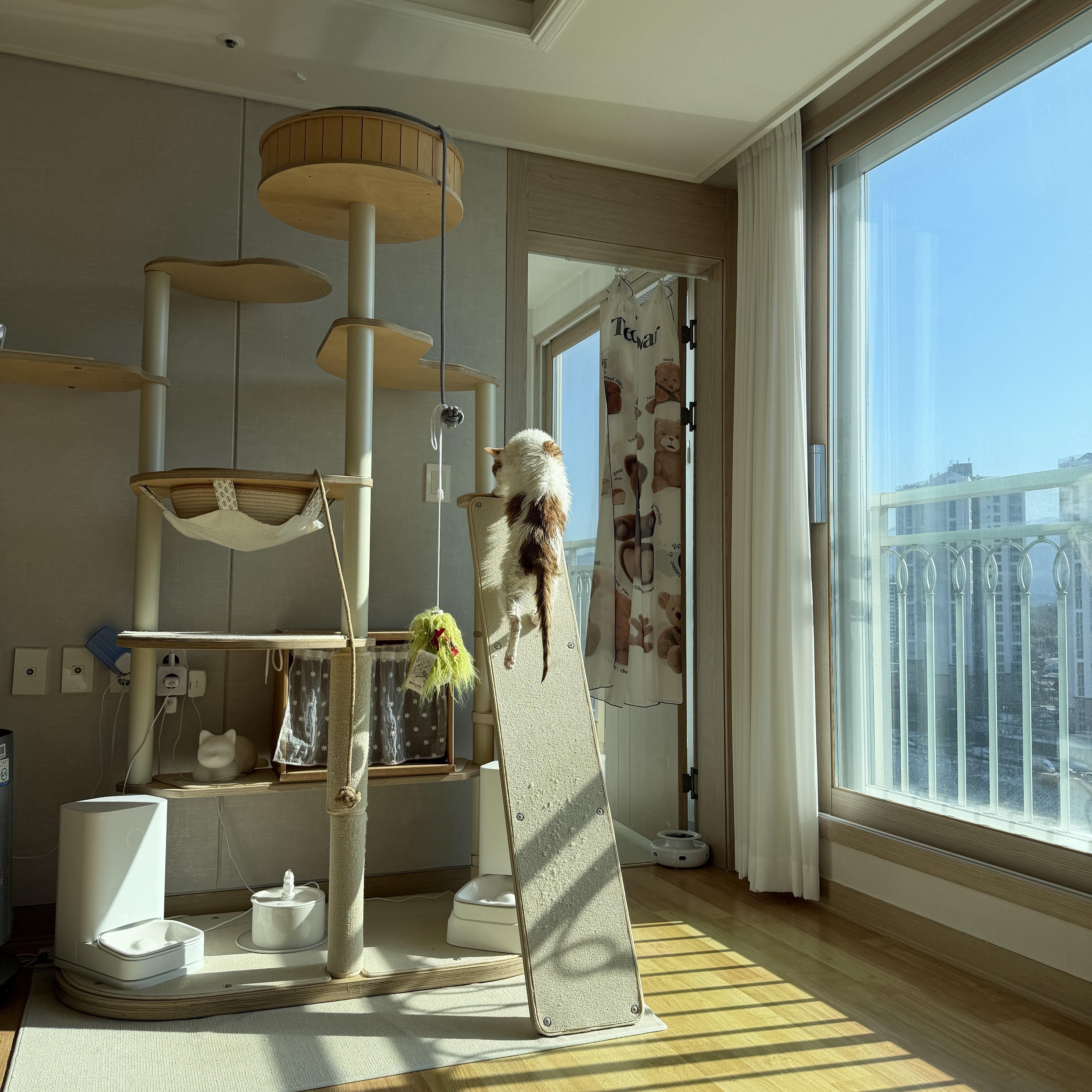 Gottagohome Padded house, Gottagohome Curtain Box 착용 스타일 - 4