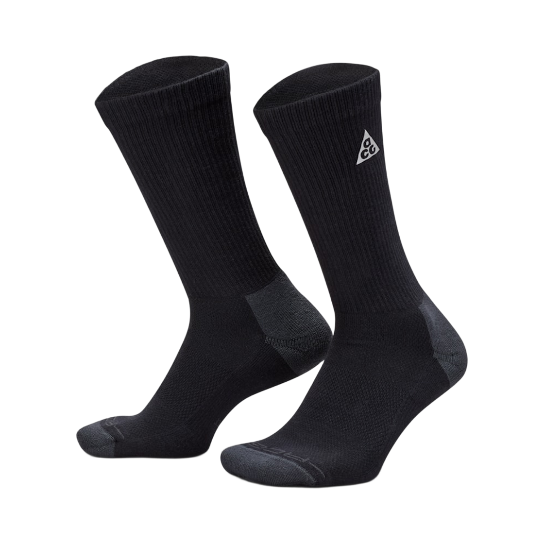 나이키 ACG 에브리데이 엘리베이티드 크루 삭스 블랙 다크 스모크 그레이 (국내 정식 발매 제품)(Nike ACG Everyday Elevated Crew Socks Black Dark Smoke Grey (Korean Ver.)) - 1