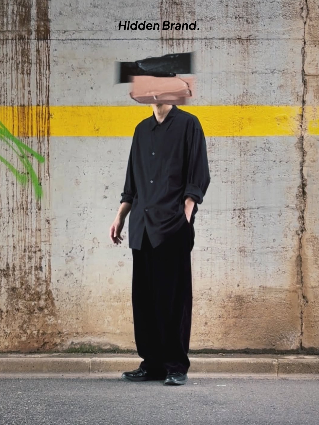Comoli Corduroy Drawstring Pants Black - 26SS, Comoli Corduroy Comoli Shirt Black - 24AW 착용 스타일 - 4