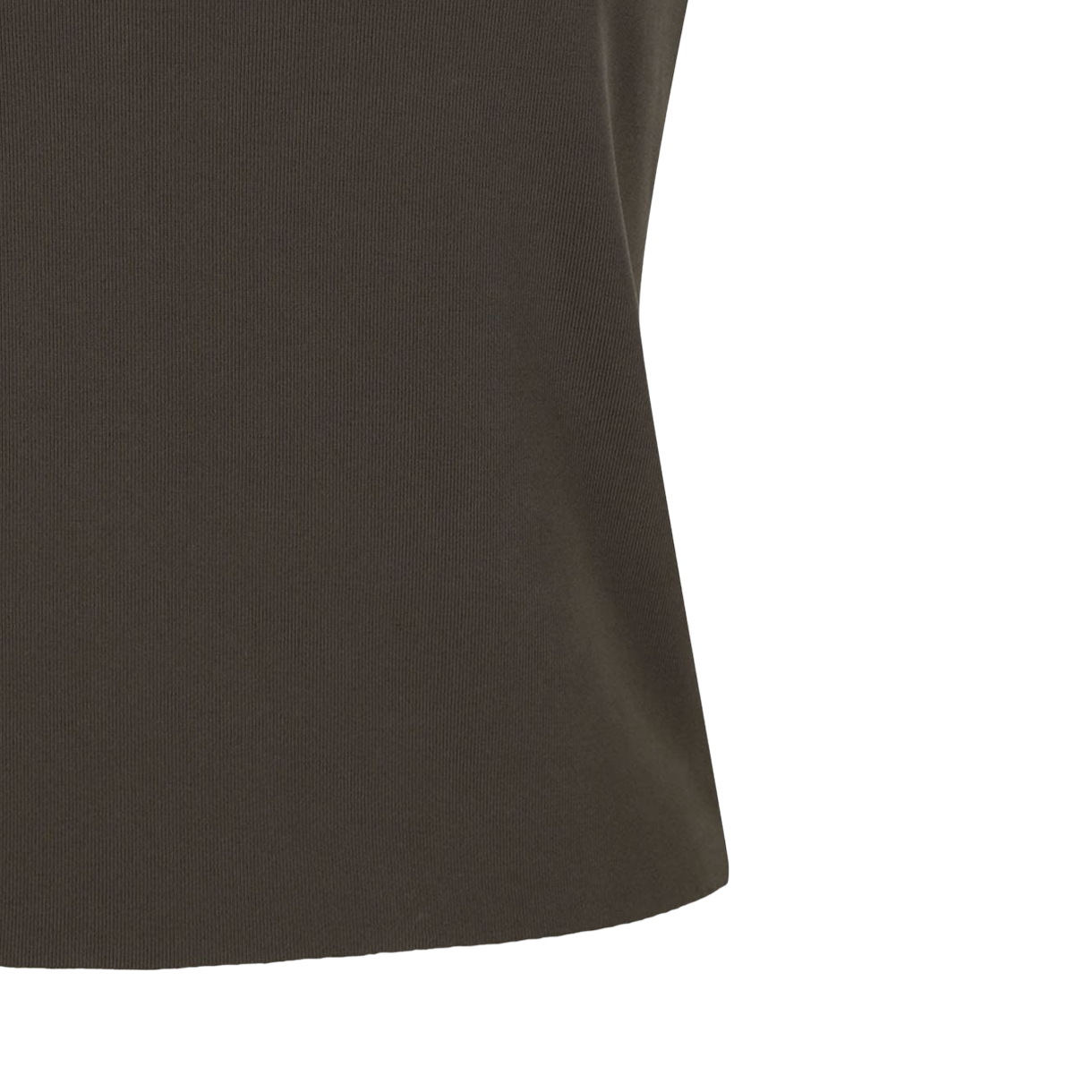 아모멘토 우먼 저지 모크넥 탑 브라운 - 26SS(Amomento Women Jersey Mock Neck Top Brown - 26SS) - 6