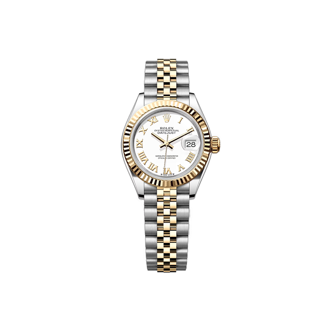 ITCIMERAENLI Rolex Datejust 279173 White Roman Jubilee No. 7731