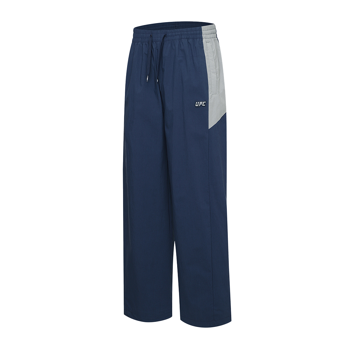 U2TPX1303DB UFC SPORT Color Block Oversized Fit Pants Dark Blue