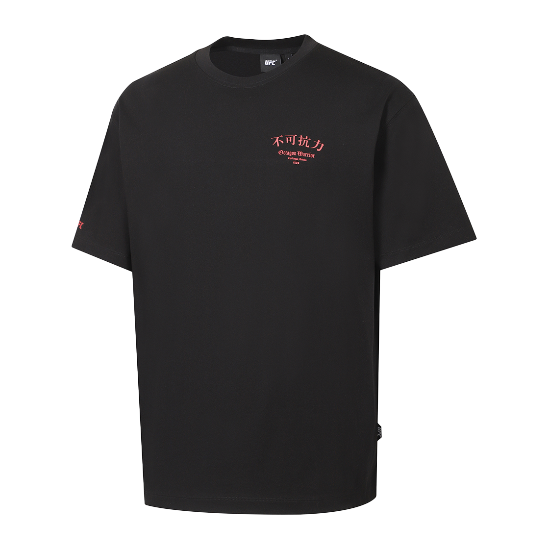 유에프씨 스포츠 불가항력 2.0 릴렉스핏 반팔 티셔츠 블랙 U2SSX2304BK(UFC SPORT Undeniable Force 2.0 Relaxed Fit Short Sleeve Black) - 2