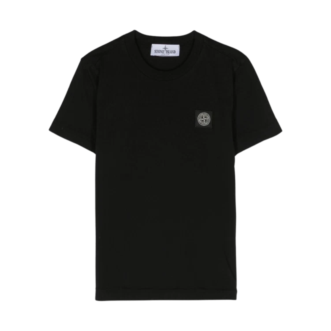 (키즈) 스톤 아일랜드 20147 티셔츠 블랙 - 24SS((Kids) Stone Island 20147 T-Shirt Black - 24SS) - 1