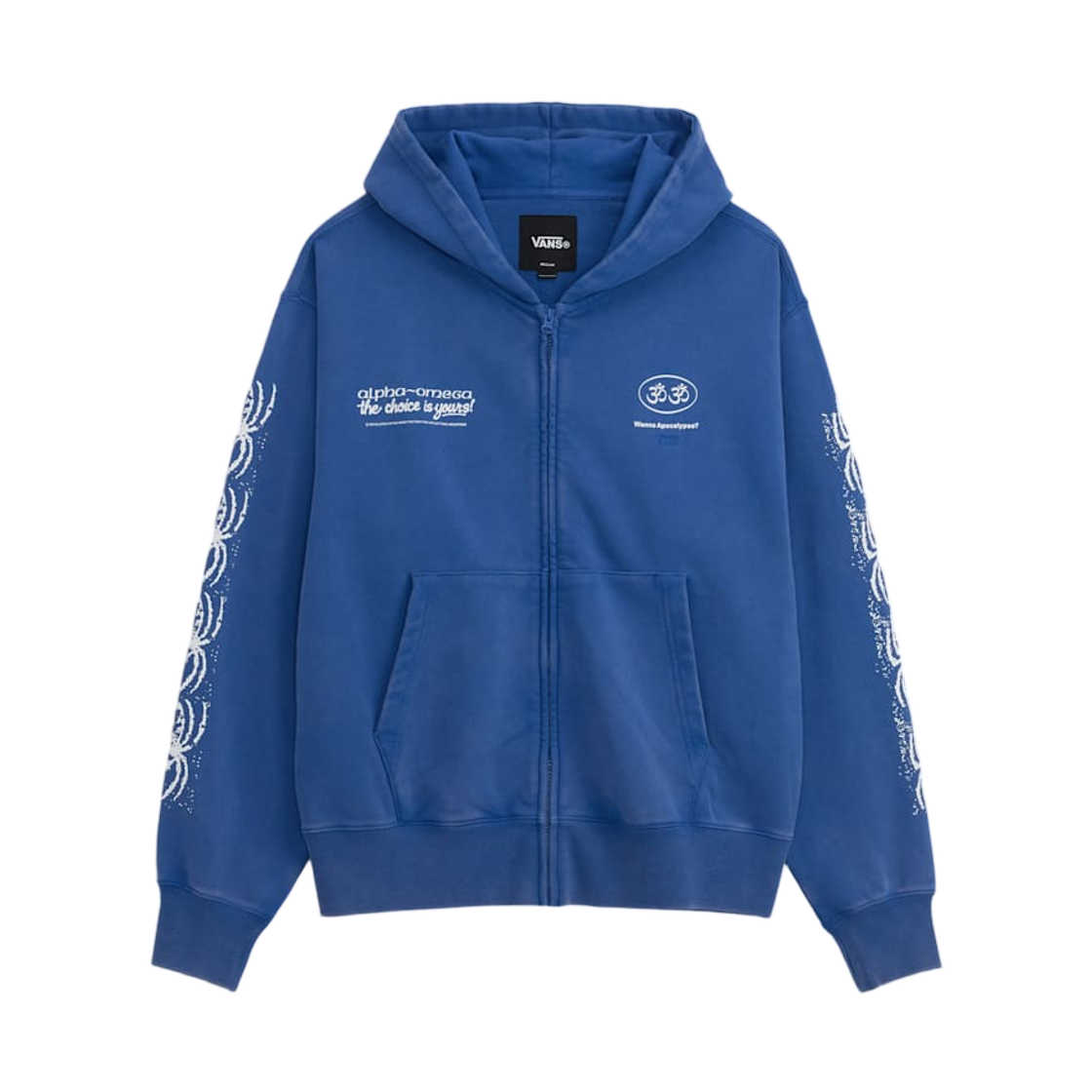 반스 x 에드 데이비스 집업 후드 트루 블루(Vans x Ed Davis Zip-Up Hoodie True Blue)