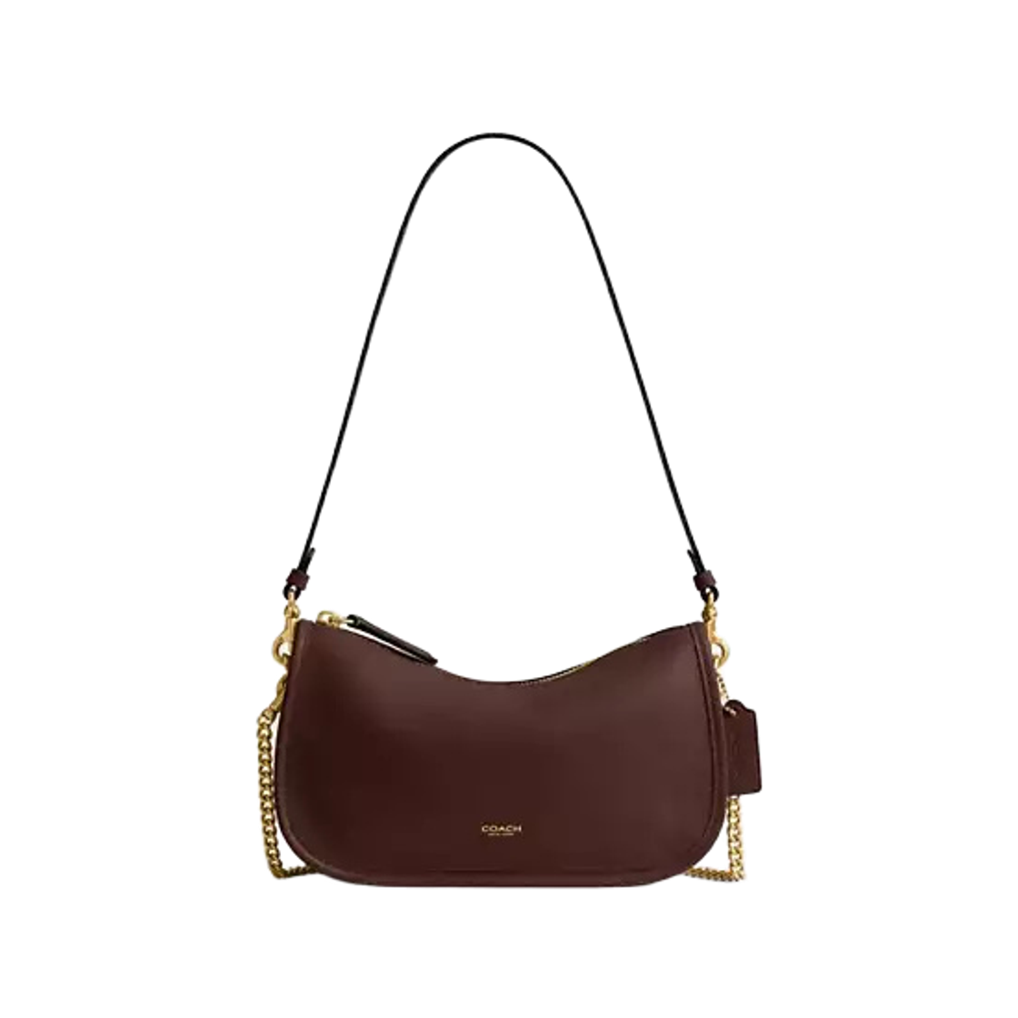 코치 웨이벌리 체인 숄더백 브라스 메이플(Coach Waverly Chain Shoulder Bag Brass Maple) - 1