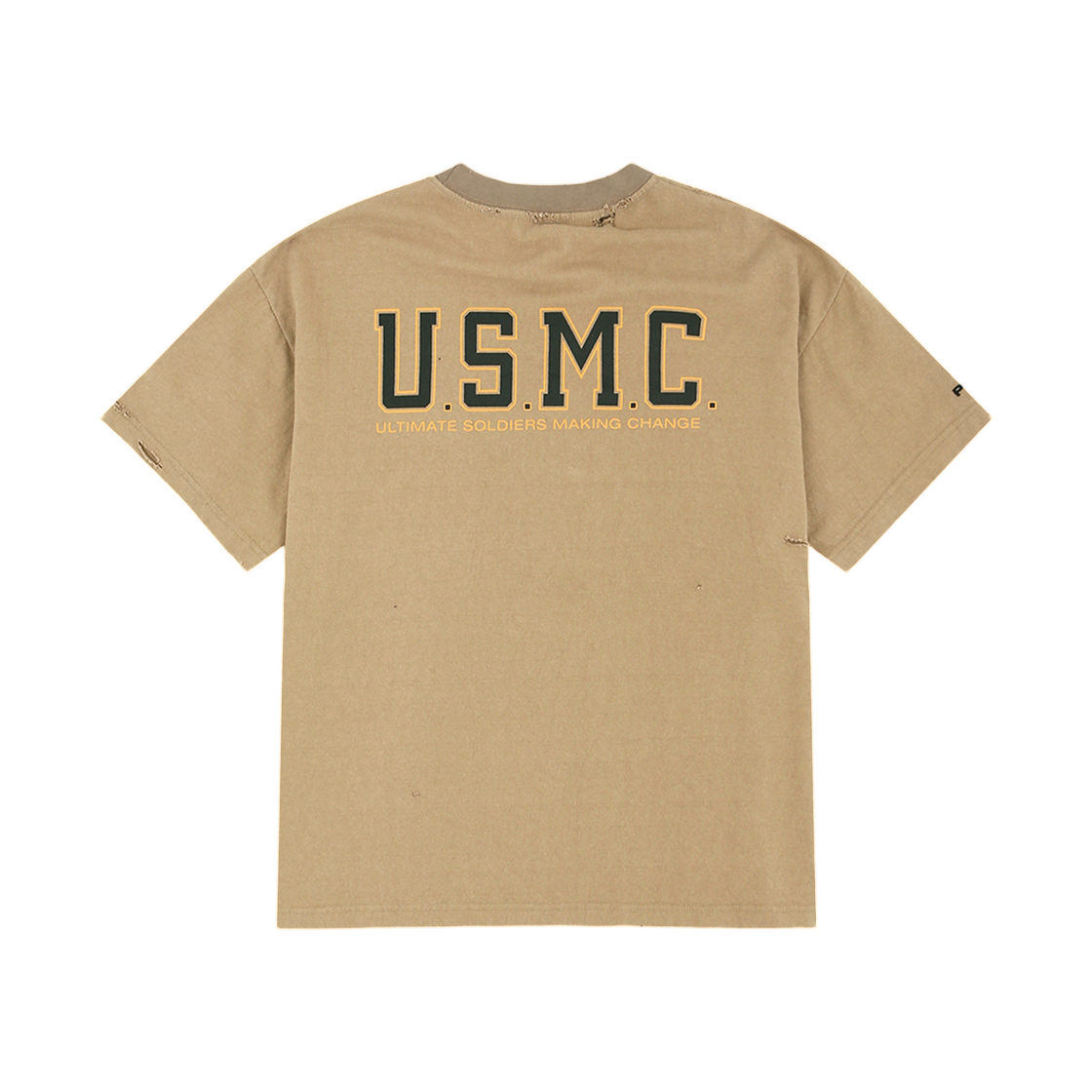 프로토콜 인덱스 USMC 티셔츠 베이지(Protocol Index USMC T-Shirt Beige) - 2