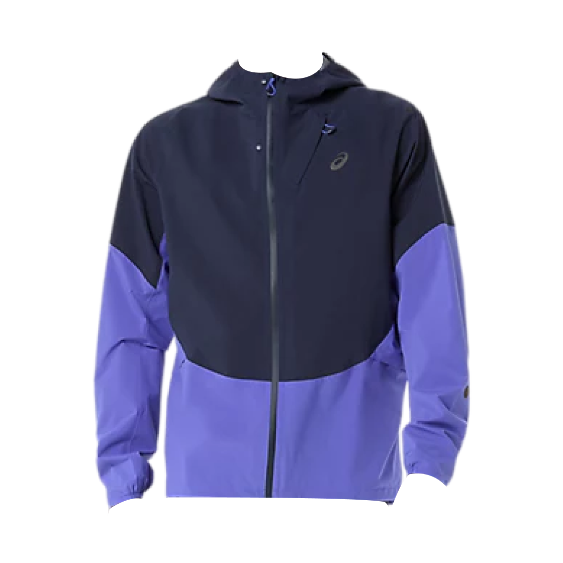 아식스 메타런 레전드 자켓 미드나이트 코발트 버스트 일루미네이트 그린(Asics Metarun Legend Jacket Midnight Cobalt Burst Illuminate Green) - 1