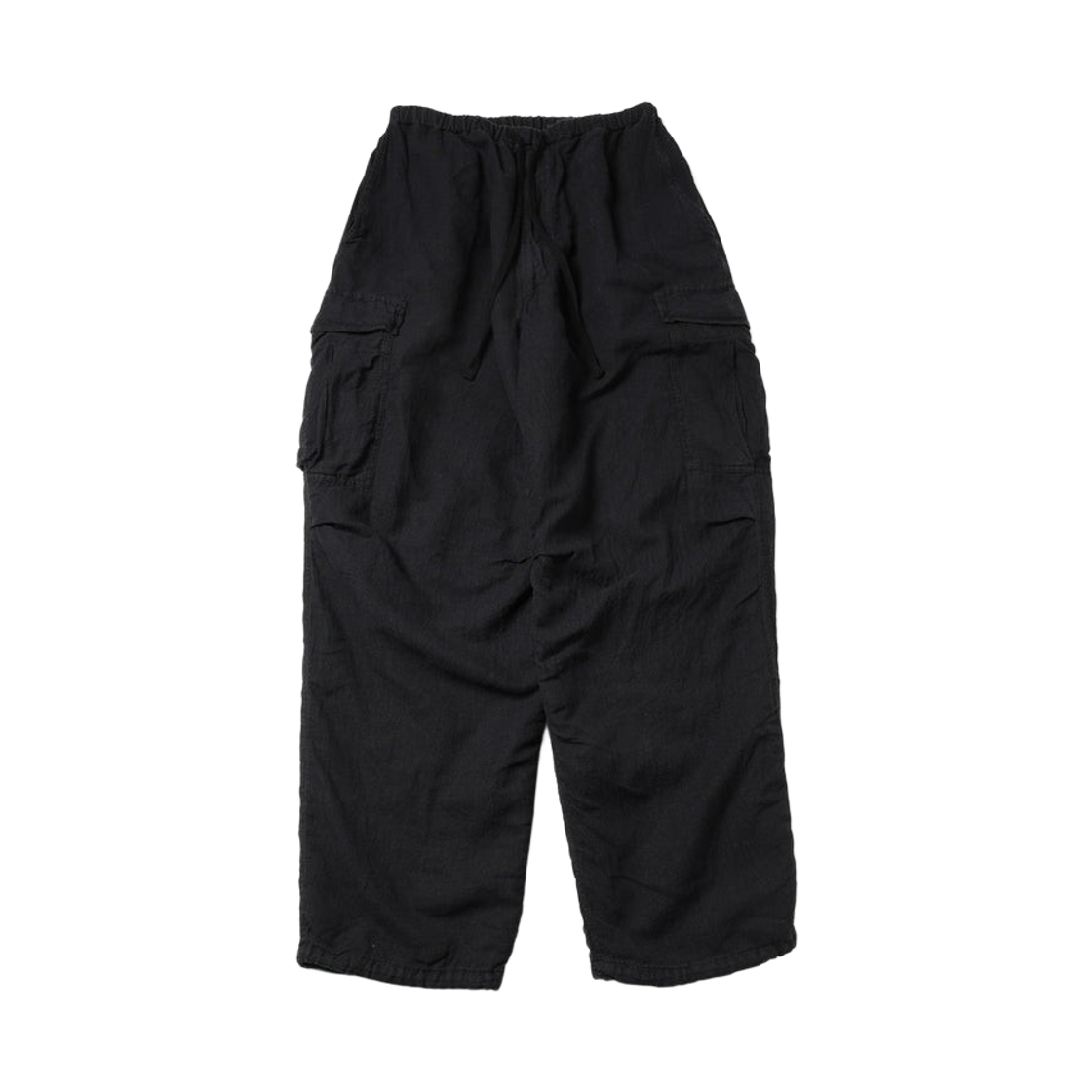 코모리 실크 코튼 6P 팬츠 페이드 블랙 - 26SS(Comoli Silk Cotton 6P Pants Fade Black - 26SS)