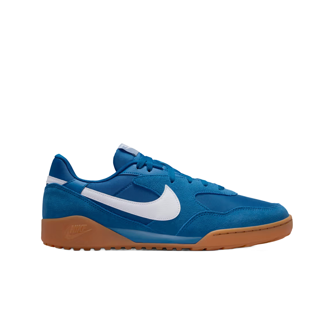 IB7254-400 Nike Terra Manta Suede Court Blue Gum Medium Brown