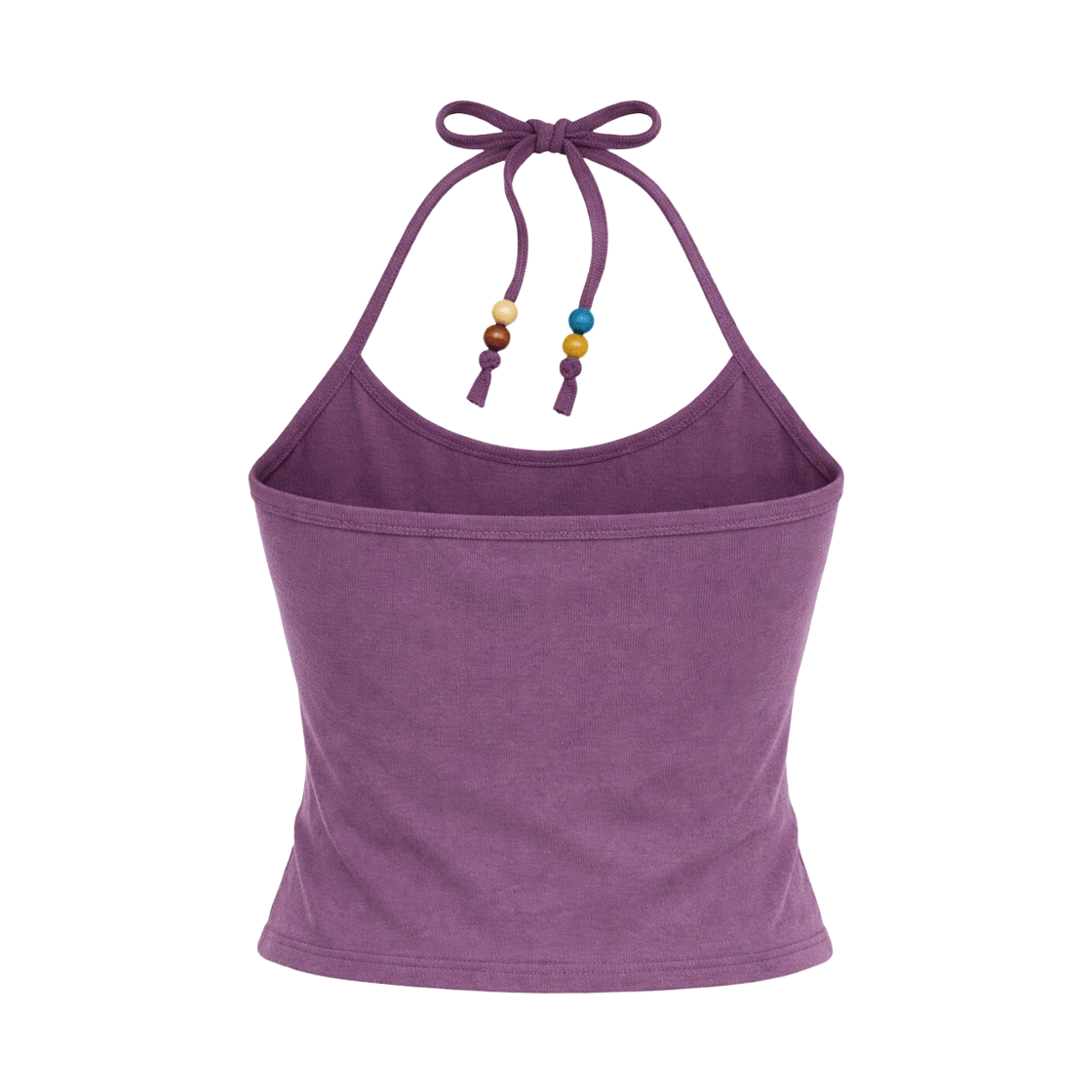 쎄르페 비즈 피그먼트 홀터넥 슬리브리스 퍼플(SSERPE Beads Pigment Halter Neck Sleeveless Purple) - 2