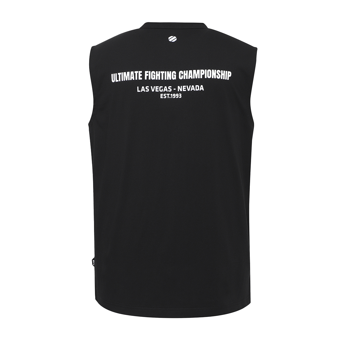 유에프씨 스포츠 에센셜+릴렉스핏 슬리브리스 블랙 U2SLX2103BK(UFC SPORT Essential+ Relaxed Fit Sleeveless Black) - 1