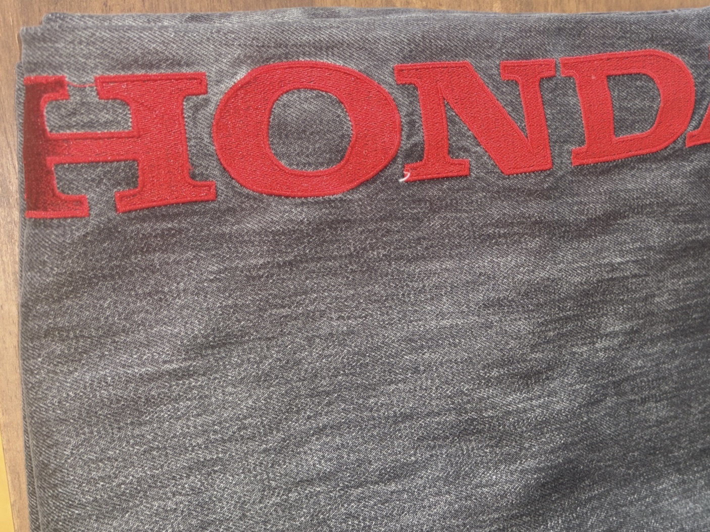 Honda Vintage Biker Wide Jean Black 착용 스타일