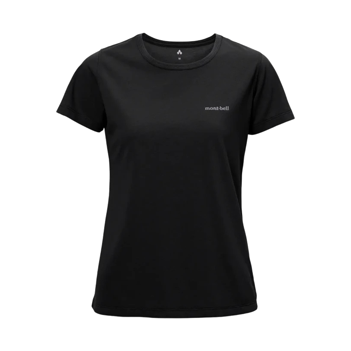 1114695 (W) Montbell Wickron Slim T-Shirt Black