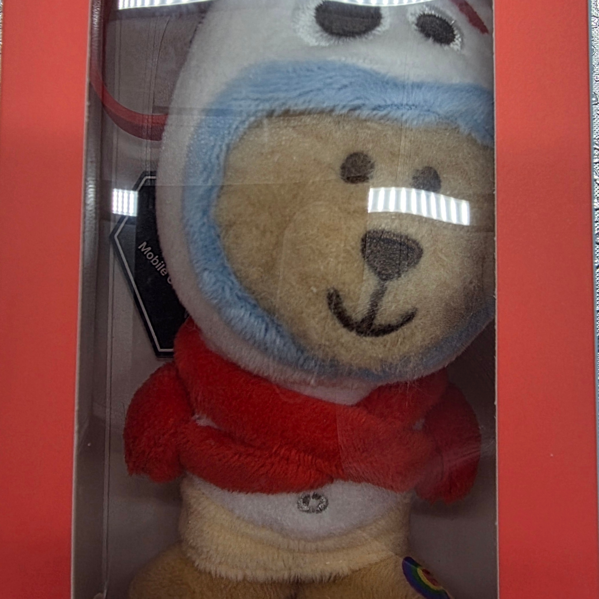 Starbucks x Toy Story 5 MD Porky Bearista Kechain Red 착용 스타일