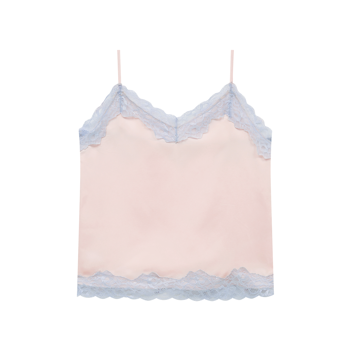 마가린핑거스 레이스 새틴 슬리브리스 핑크(Margarin Fingers Lace Satin Sleeveless Pink)