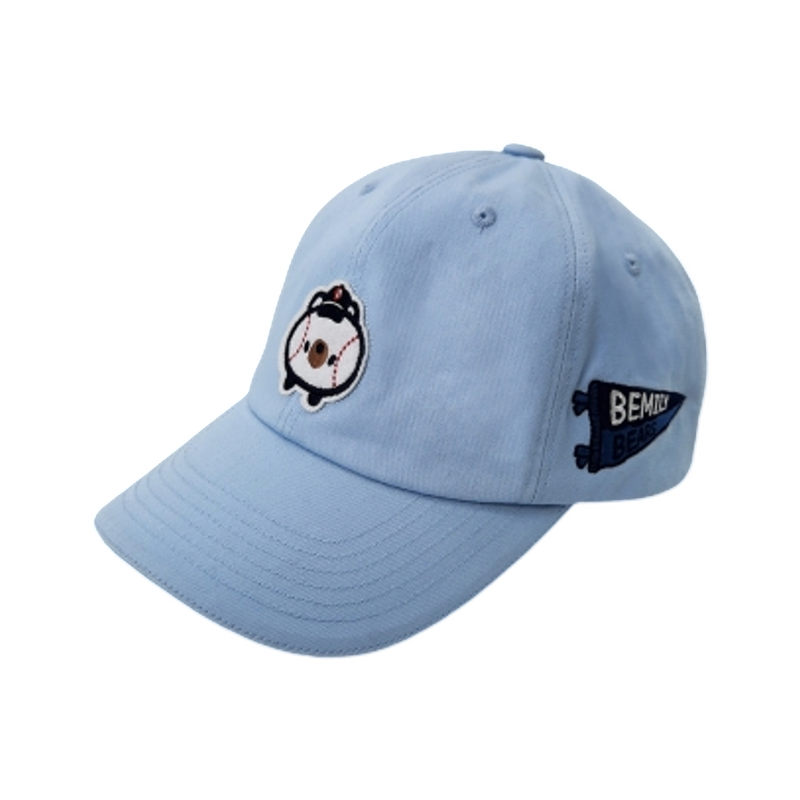 두산 베어스 베공이 볼캡 스카이 블루(Doosan Bears Begong Ball Cap Sky Blue) - 1