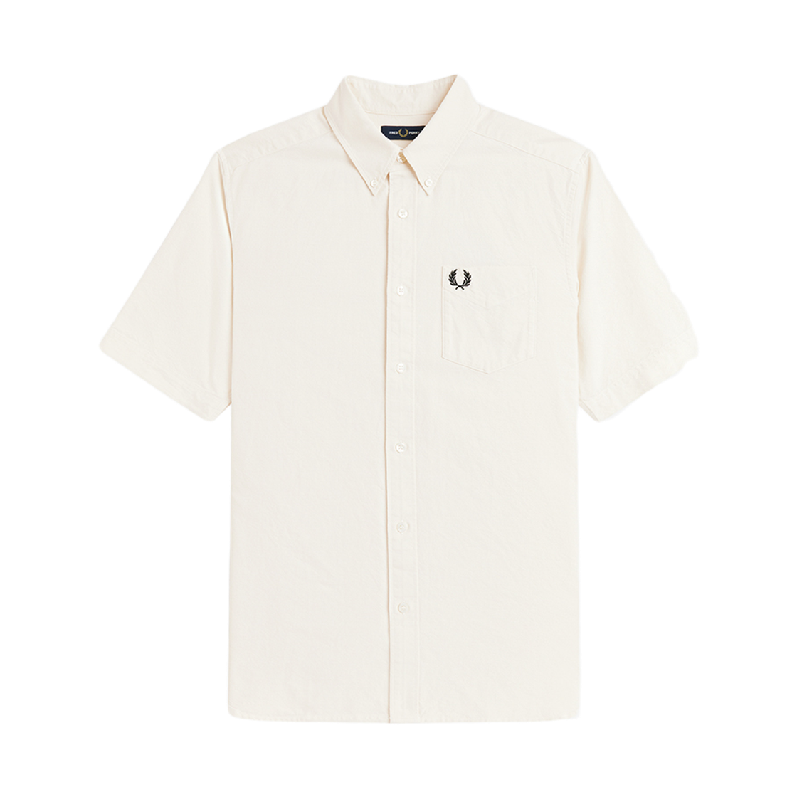 프레드페리 숏 슬리브 옥스포드 셔츠 에크루(Fred Perry S S Oxford Shirt Ecru)