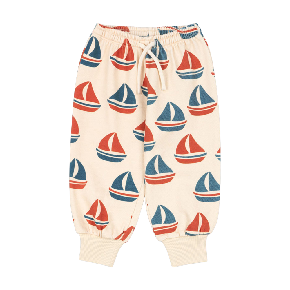 콩제슬래드 루피 루 스웻 팬츠 보트(Konges Sløjd Loupy Lou Sweat Pants Ocs Ahoy)