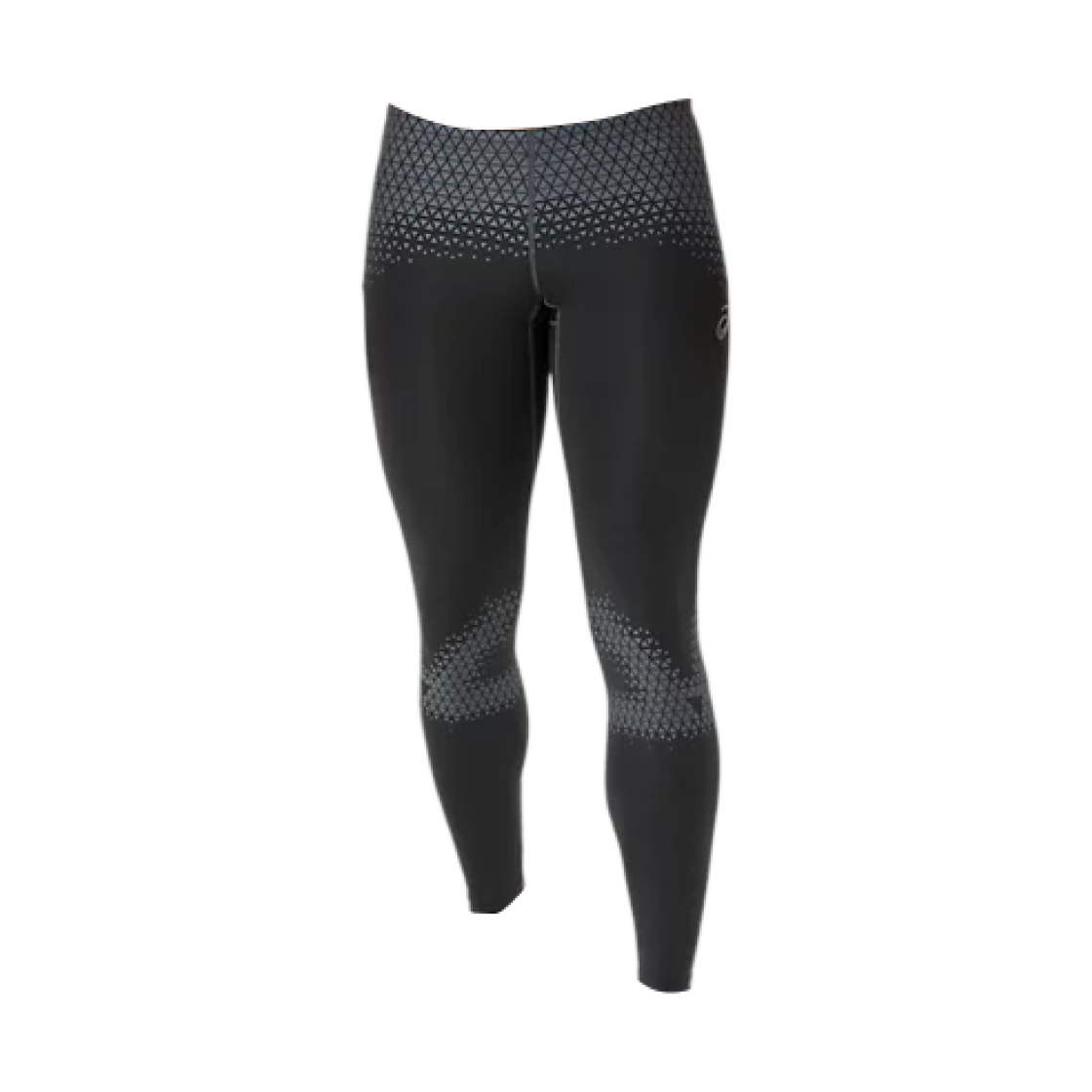 아식스 모션 머슬 서포트 스타빌리티 타이츠 그래파이트 그레이 캐리어 그레이(Asics Motion Muscle Support Stability Tights Graphite Grey Carrier Grey) - 1